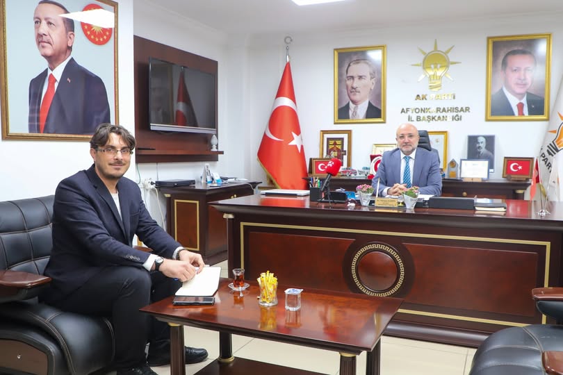 AK Parti Afyonkarahisar İl Başkanı Turgay Şahin, Kocatepe Gazetesi'ne Gündemi Değerlendirdi