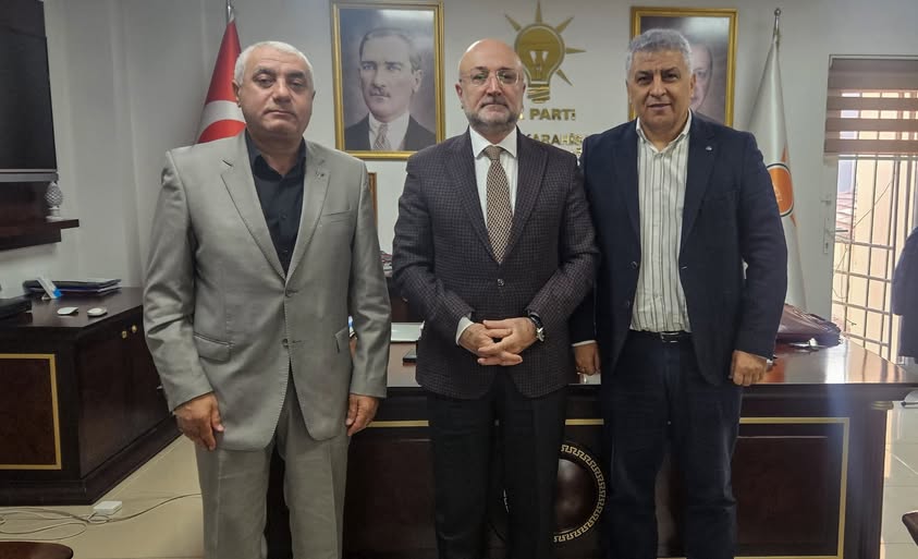 AK Parti Afyonkarahisar İl Başkanı Şahin, Dernek Temsilcilerini Ağırladı