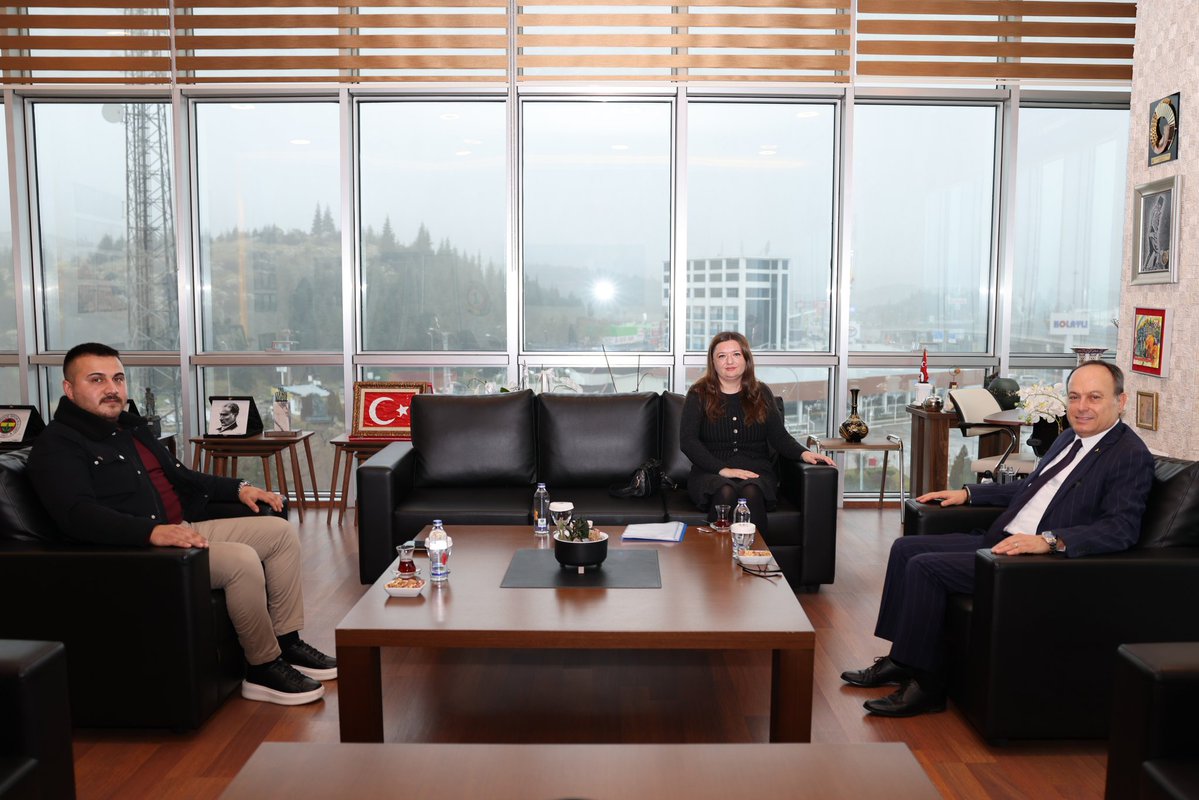 Evciler Belediye Başkanı Berrin Uğurlu, AFTSO'yu Ziyaret Etti