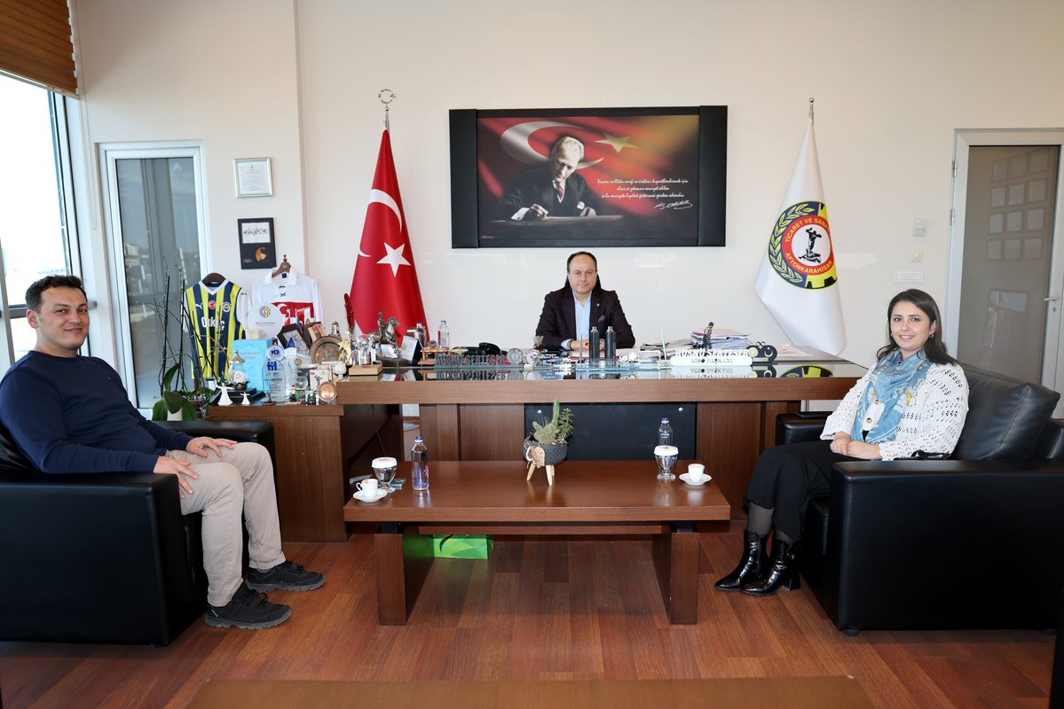 AKD Kids Kurucuları, Afyonkarahisar TSO Başkanı'nı Ziyaret Etti