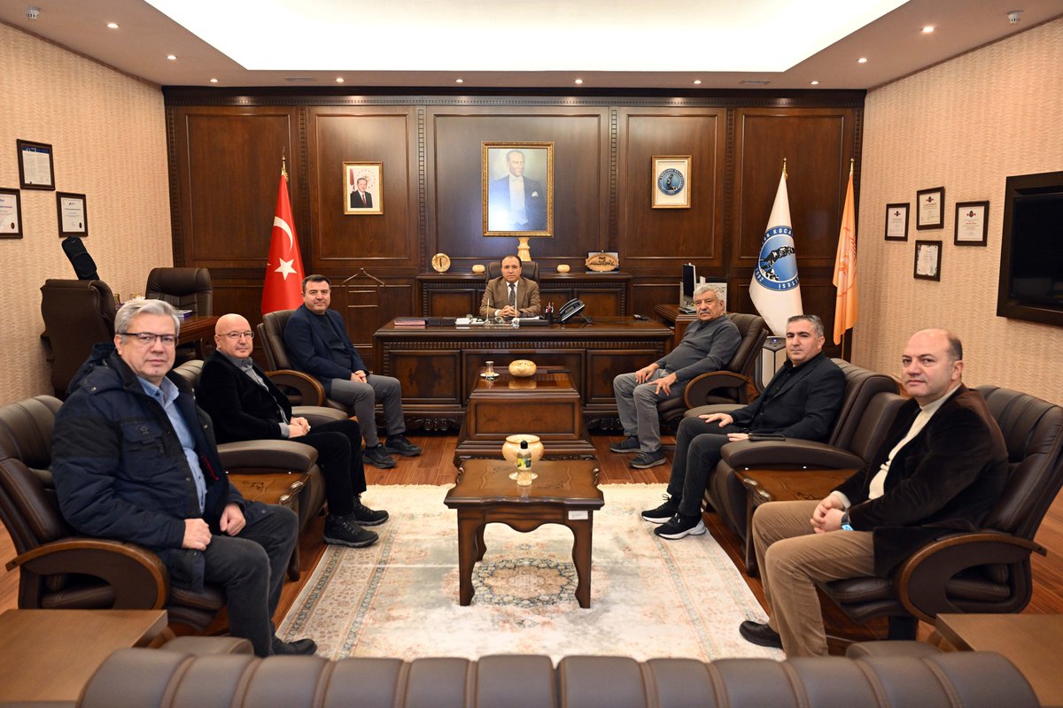 Afyon Kocatepe Üniversitesi'nde Üniversite-Sanayi İş Birliği Görüşmeleri Gerçekleştirildi
