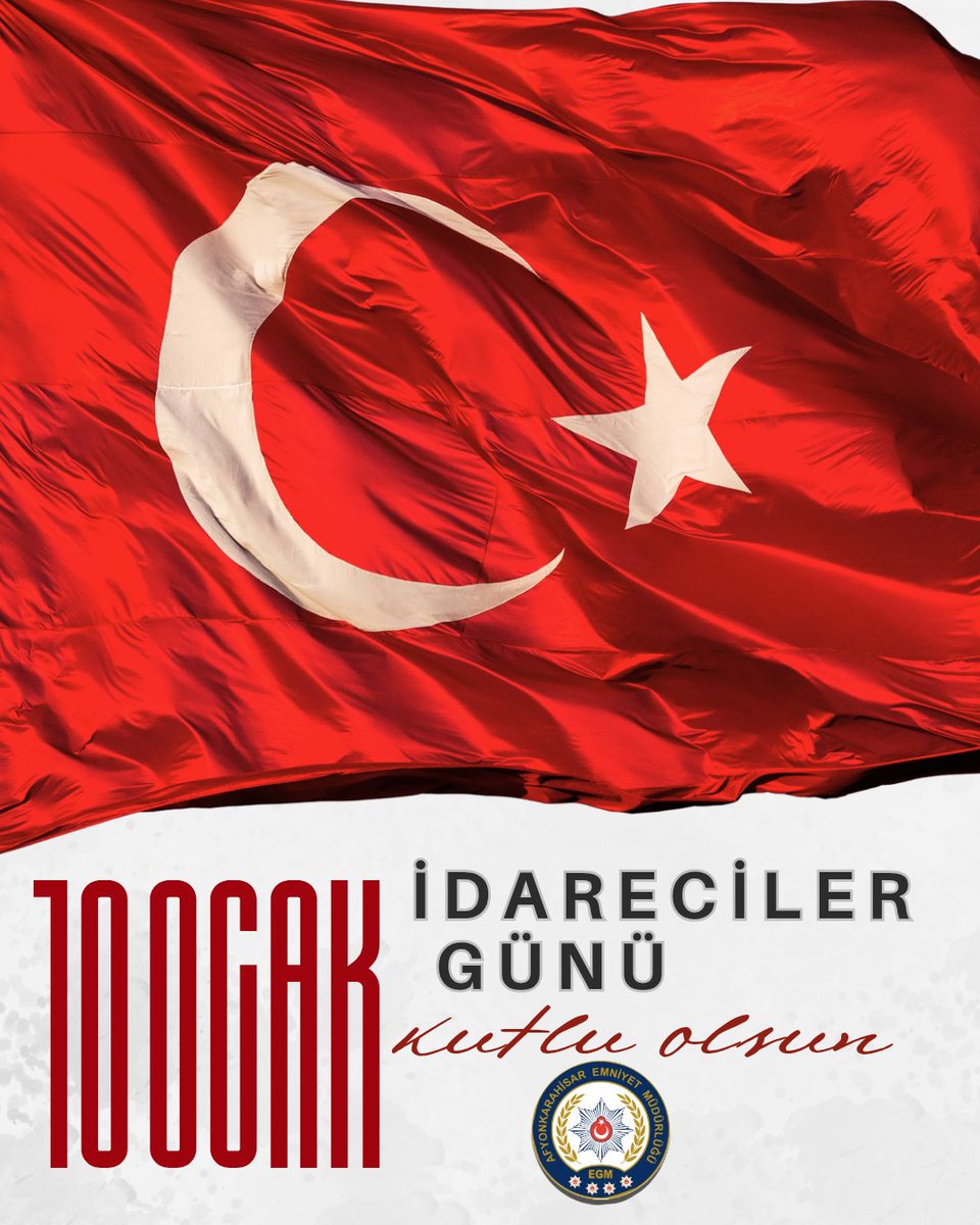 Afyonkarahisar'da 10 Ocak İdareciler Günü Kutlaması