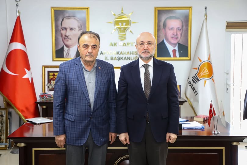 AK Parti Afyonkarahisar İl Başkanı ile Türk-İş Temsilcisinden İş Birliği Mesajı
