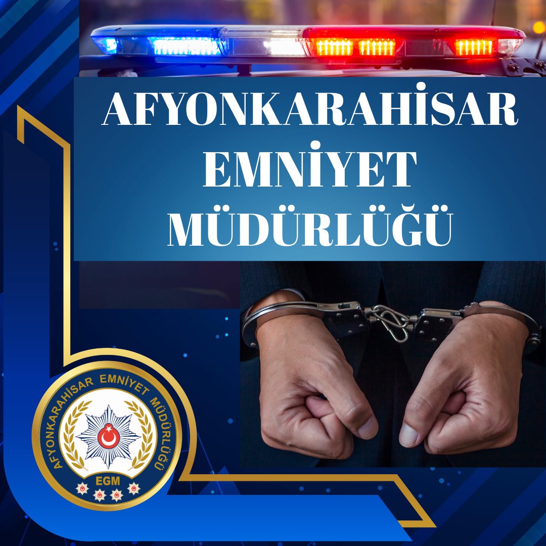 Afyonkarahisar'da Uyuşturucu Suçundan Aranan Şahıs Yakalandı