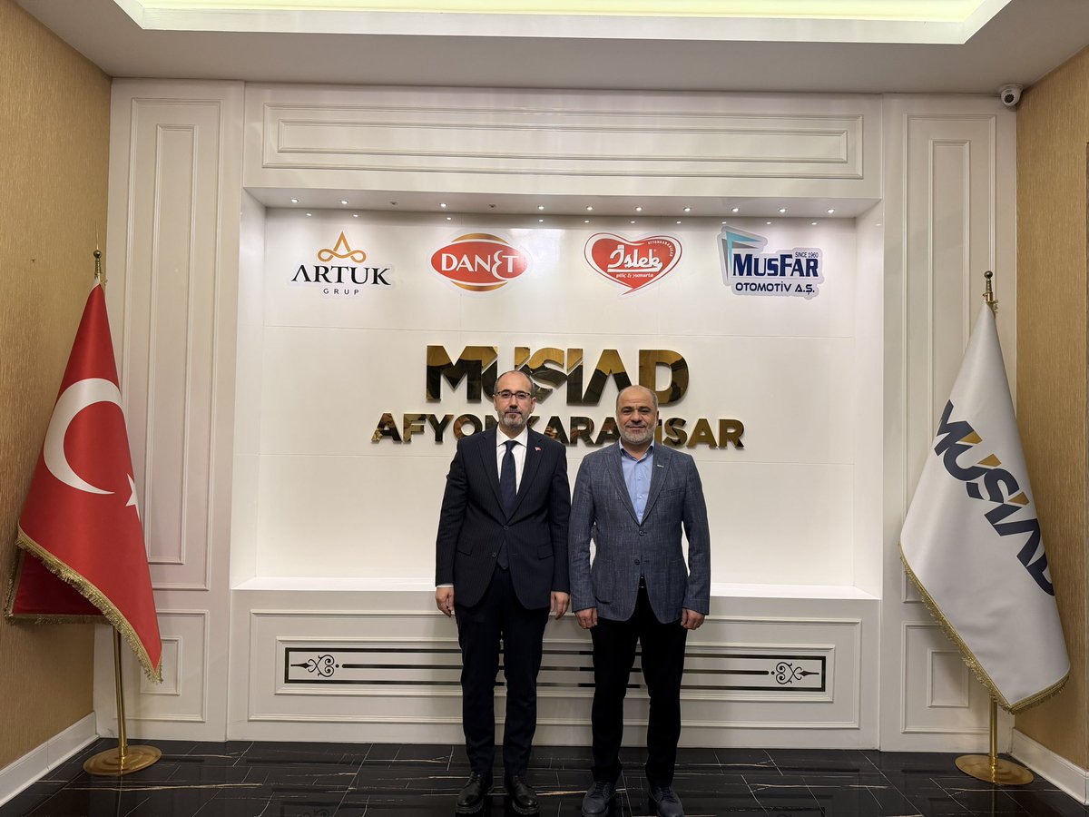 MÜSİAD Afyonkarahisar, İl Sağlık Müdürü Öztürk ile Sağlık Vizyonunu Görüştü