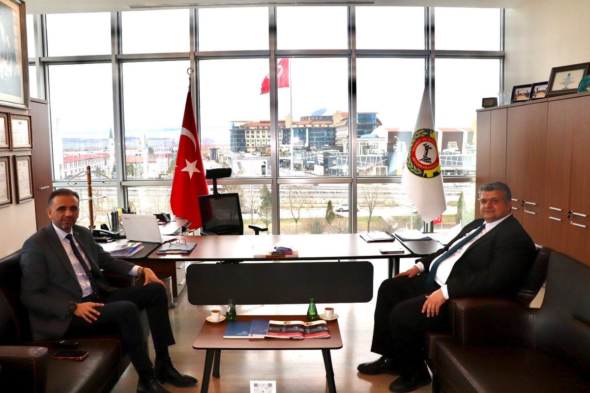 Ahmet Akçınar Afyonkarahisar TSO'yu Ziyaret Etti