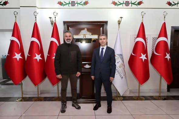 Afyonkarahisar Valisi, Turgay Başyayla'yı TRT Çekimleri İçin Ağırladı