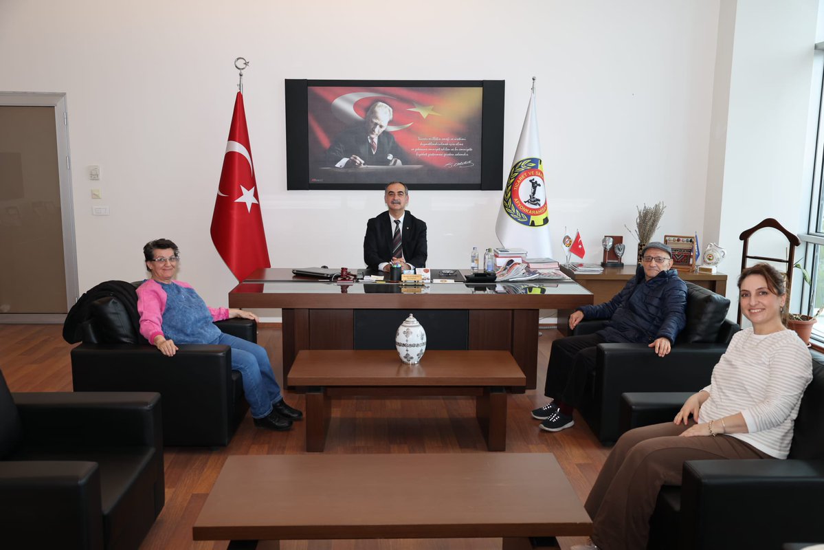 Müzik Terapisti Elmas Toydemir Ercan ATSO'da Şükran Ülkü'yü Ziyaret Etti