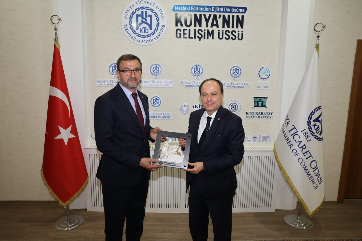 Afyonkarahisar Heyeti Konya Ticaret Odası Teknoloji Kampüsü'nü Ziyaret Etti