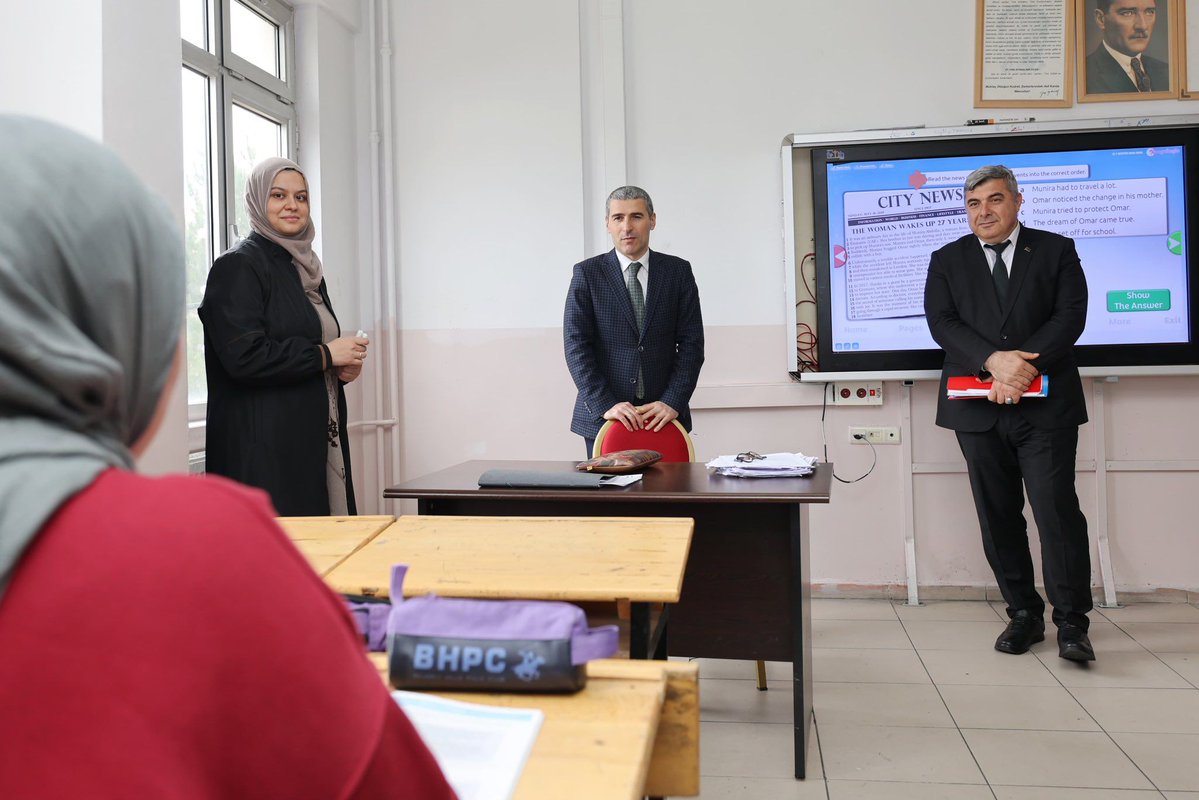 Afyonkarahisar Valisi Dr. Naci Aktaş, Şuhut Anadolu Lisesi'ni Ziyaret Etti