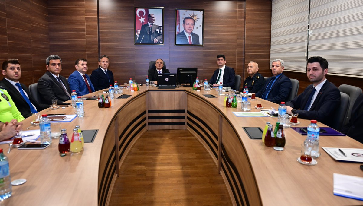Afyonkarahisar'da Asayiş Değerlendirmesi: Suç Oranları Masaya Yatırıldı