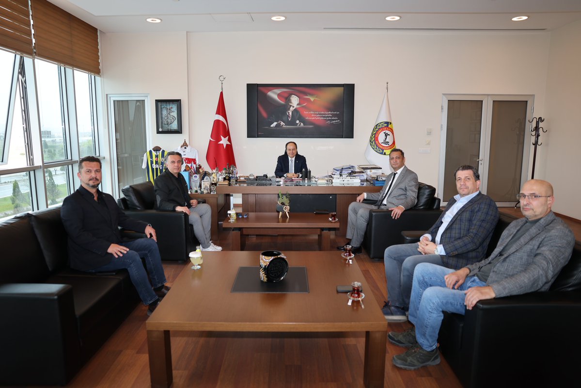 MMO Eskişehir ve Afyonkarahisar Şubeleri ATSO'yu Ziyaret Etti
