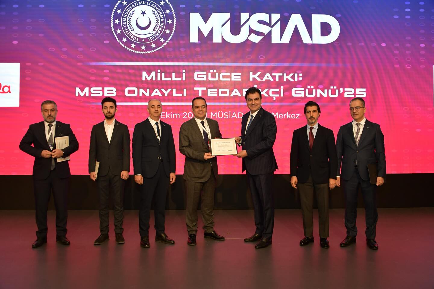 Artuk Şirketler Grubu’na Milli Savunma Sanayii’nden “Hamilik Sertifikası”