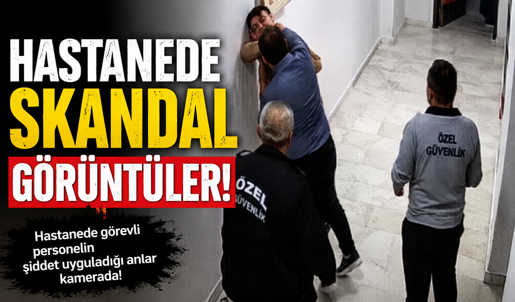 HASTANEDE SKANDAL GÖRÜNTÜLER!