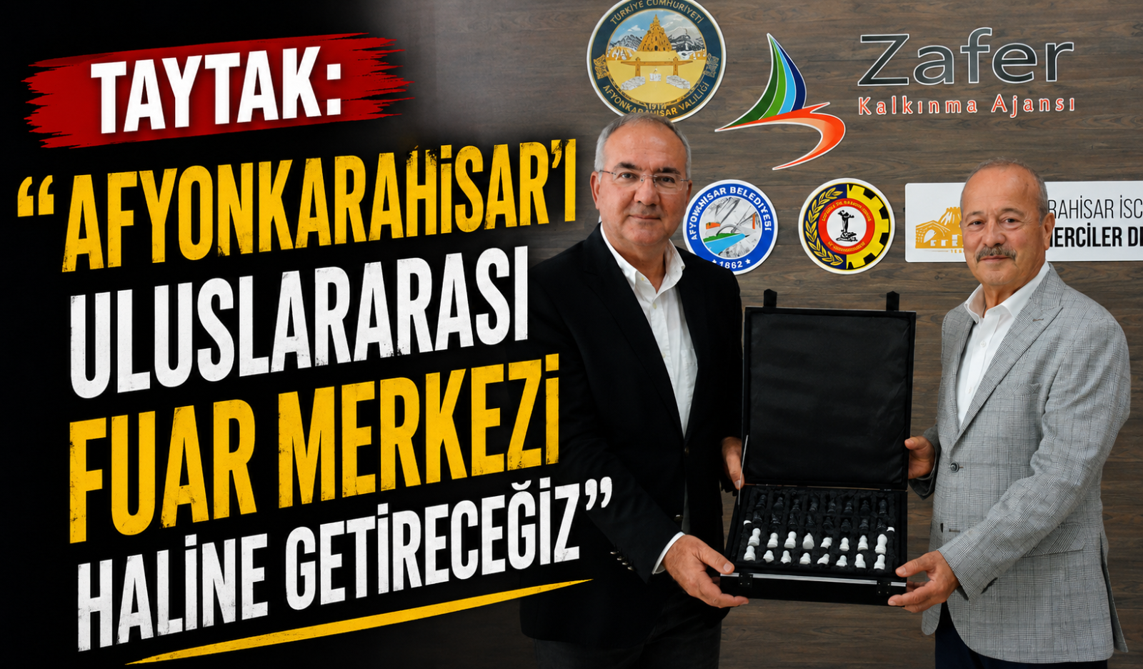 Taytak: “Afyonkarahisar’ı Uluslararası Fuar Merkezi haline getireceğiz”
