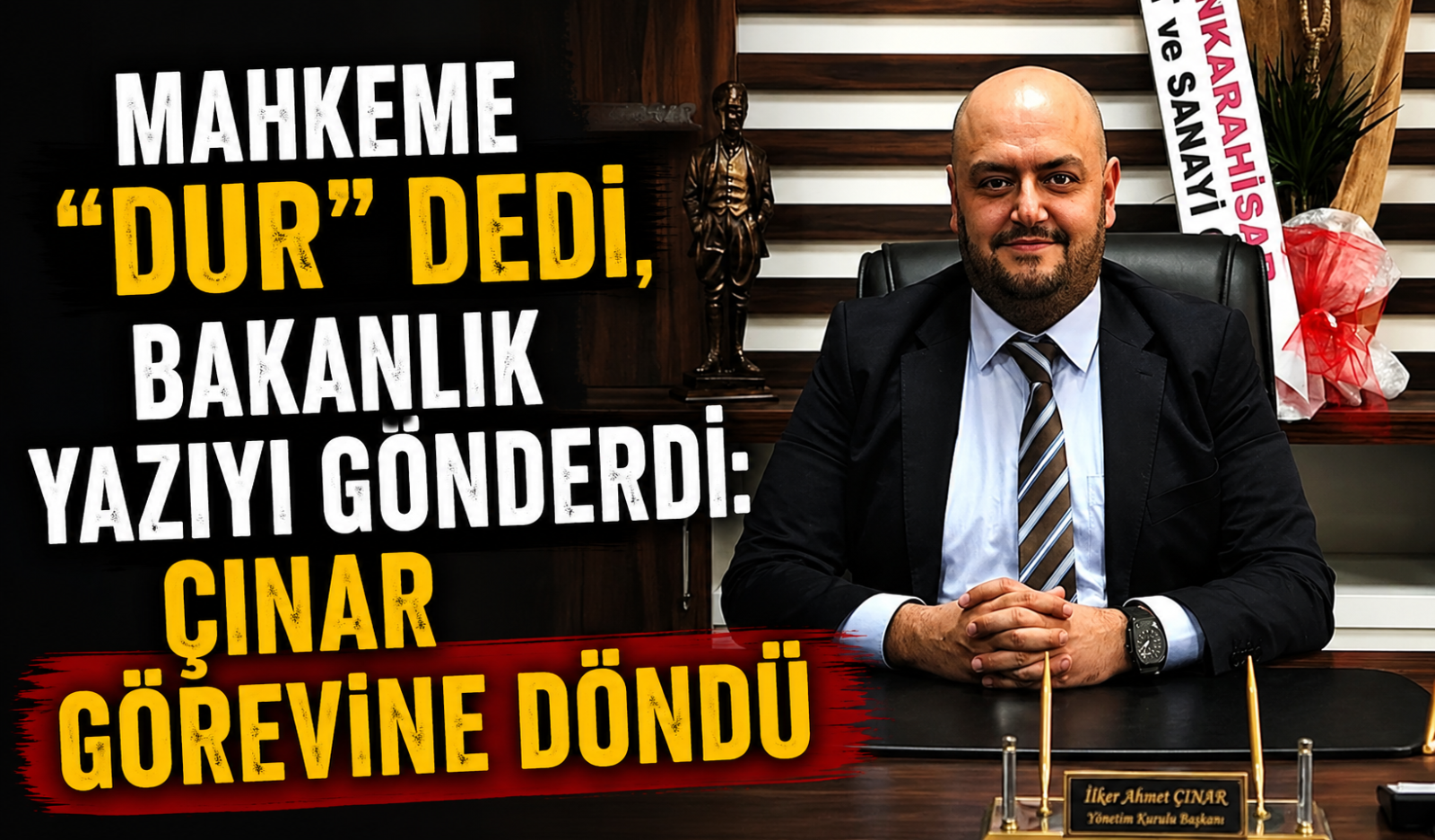 Mahkeme “Dur” Dedi, Bakanlık Yazıyı Gönderdi: Çınar Görevine Döndü