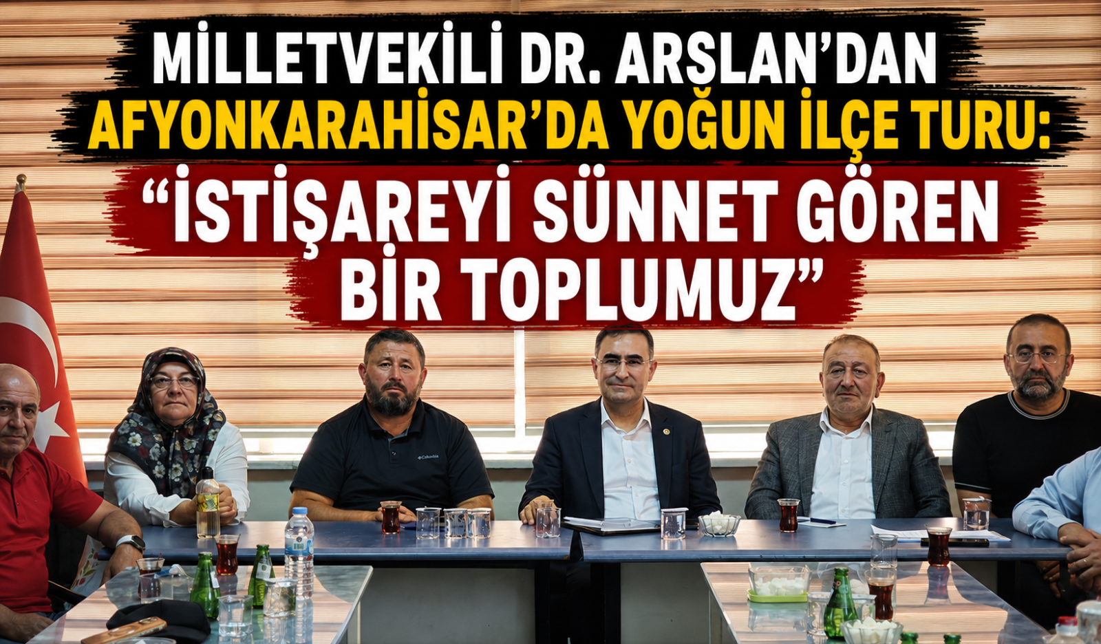 MİLLETVEKİLİ DR. ARSLAN'DAN AFYONKARAHİSAR'DA YOĞUN İLÇE TURU: 