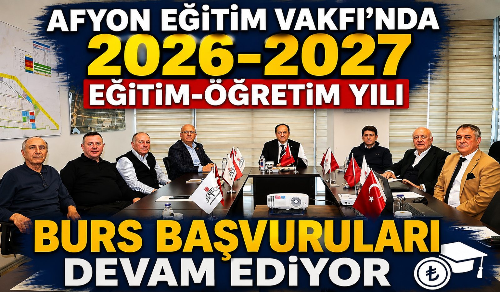 AFYON EĞİTİM VAKFI'NDA 2026-2027 EĞİTİM-ÖĞRETİM YILI BURS BAŞVURULARI DEVAM EDİYOR
