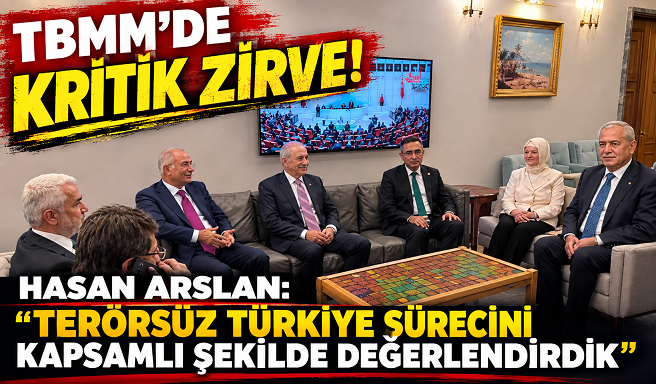 TBMM'de Kritik Zirve! Hasan Arslan: 