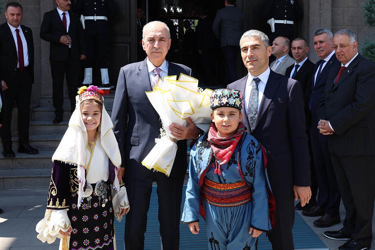 TBMM Başkanı Numan Kurtulmuş, Vali Dr. Naci Aktaş’ı Ziyaret Etti