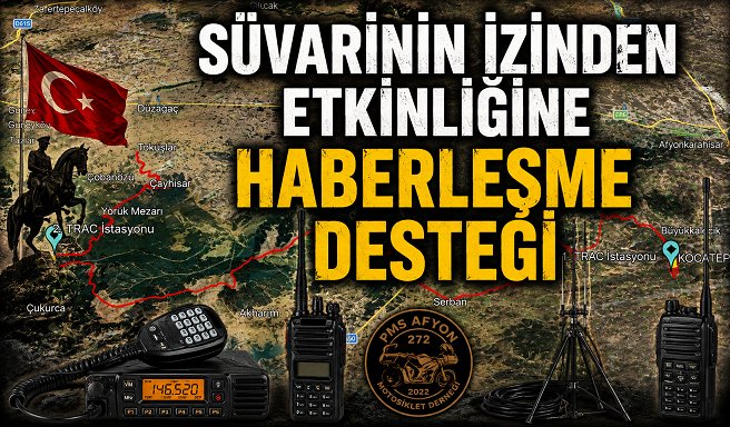 Süvarinin İzinden Etkinliğine Haberleşme Desteği
