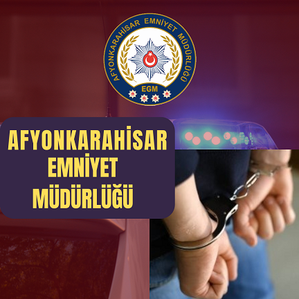 AFYONKARAHİSAR’DA 18 SUÇ KAYDI BULUNAN FİRARİ YAKALANDI: 8 YIL 4 AY HAPİS CEZASI VARDI!